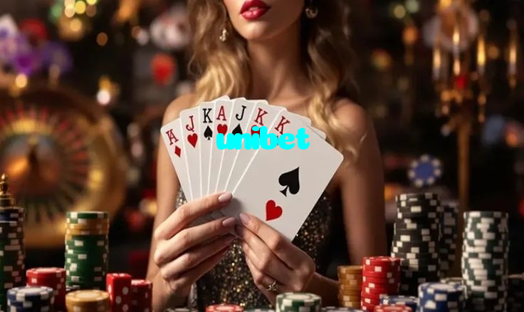 unibet casino presented on mobile device in Pakistan with slots and live games